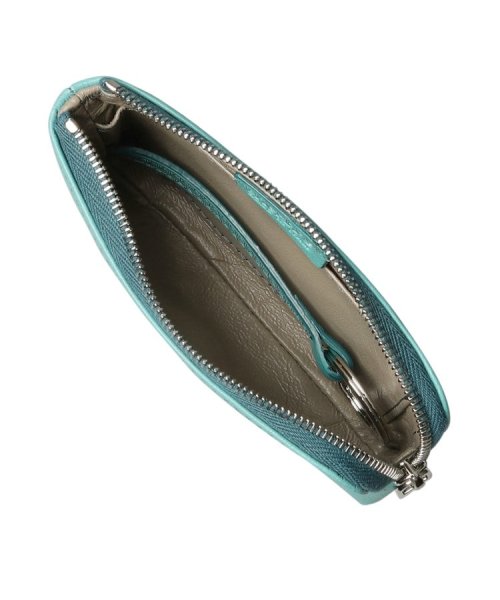 【アクセサリー】ポーチ（キーリング付き） レザー コンパクト カードケース キーケース 本革 キーリング付き