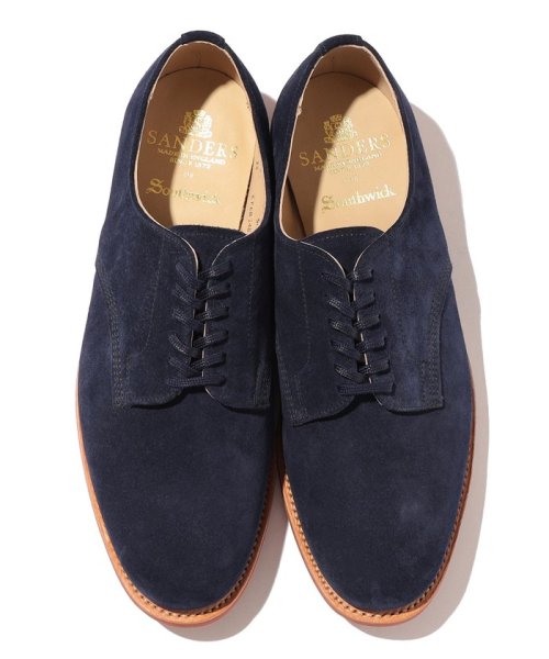 SHIPS MEN(シップス　メン)/【Southwick別注】SANDERS: Navy Suede Officer Shoe/img02