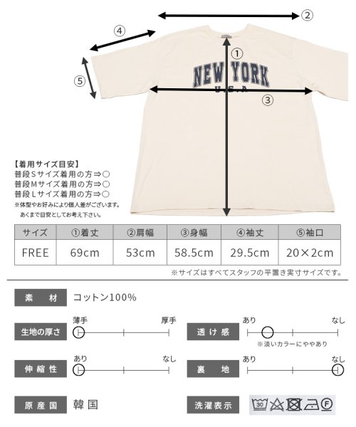 reca(レカ)/ビッグシルエットロゴTシャツ(220523)/img23