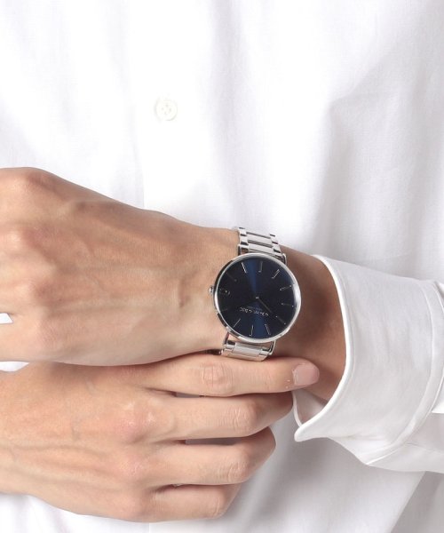 セール メンズ Coach コーチ メンズ Charles チャールズ 41ｍｍ ブルー シルバー ステンレススチールベルト クォーツ コーチ Coach Magaseek