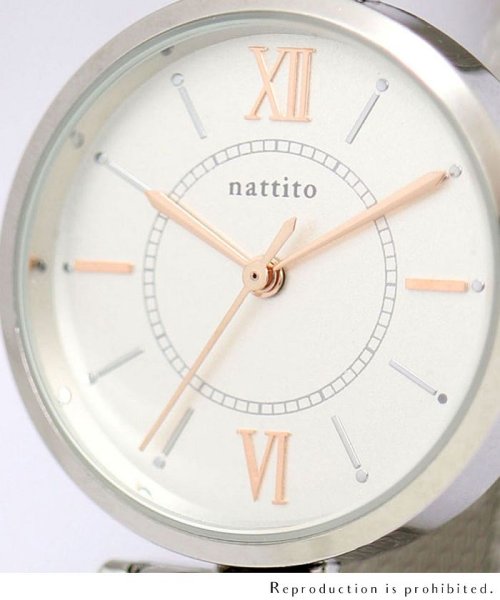 nattito(ナティート)/【メーカー直営店】腕時計 レディース エリザ メッシュベルト シンプル オフィス フィールドワーク GY035/img10