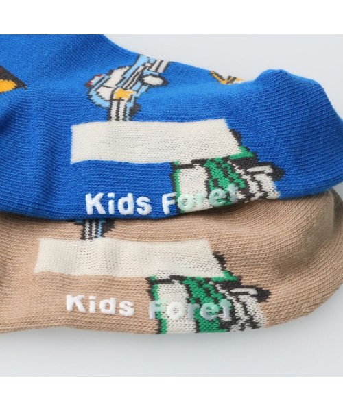 Kids Foret(キッズフォーレ)/【子供服】 Kids Foret (キッズフォーレ) 車柄クルーソックス・靴下 14cm～20cm B57300/img03