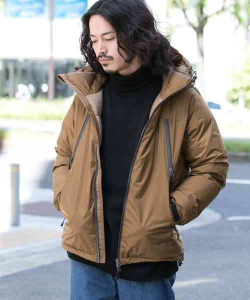 『別注』NANGA×UR　AURORA 3layer downblouson 素材の特性上