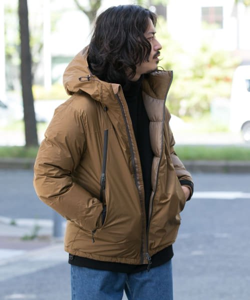 『別注』NANGA×UR　AURORA 3layer downblouson 素材の特性上