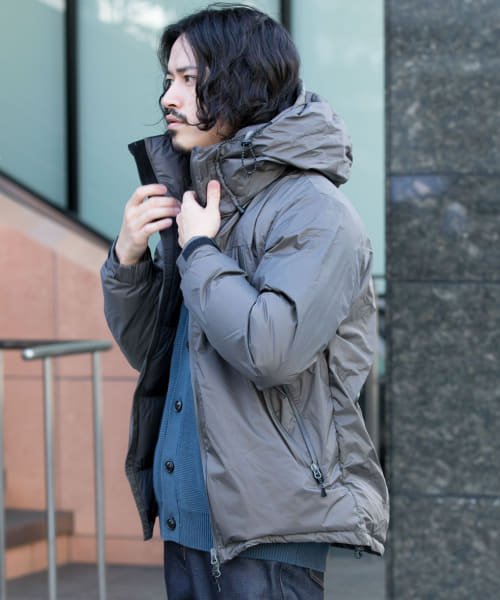 『別注』NANGA×UR　AURORA 3layer downblouson 素材の特性上