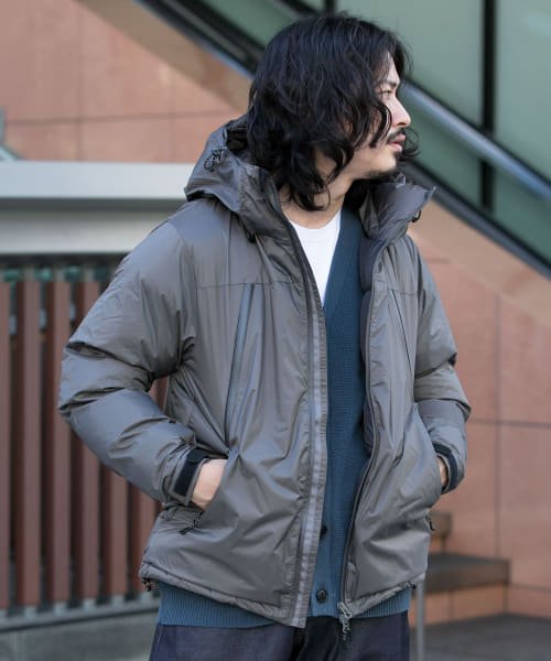 『別注』NANGA×UR　AURORA 3layer downblouson 素材の特性上