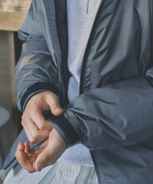 『別注』NANGA×UR　AURORA 3layer downblouson 素材の特性上