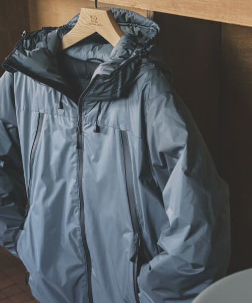 『別注』NANGA×UR　AURORA 3layer downblouson 素材の特性上