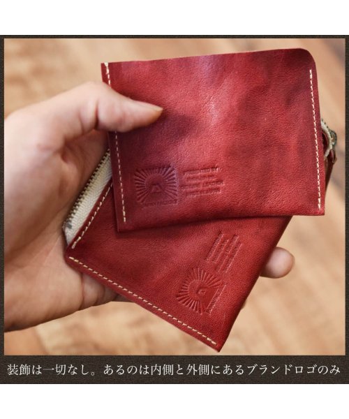 JAPAN FACTORY(ジャパンファクトリー)/L字コインケース 国産 ホースレザー 馬革 ミニ 財布 メンズ レディース/img10