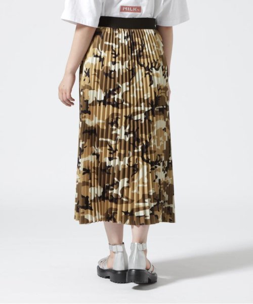 AVIREX(AVIREX)/PLEATED LOGO&CAMO SKIRT/ プリーツロゴ&カモスカート/img05