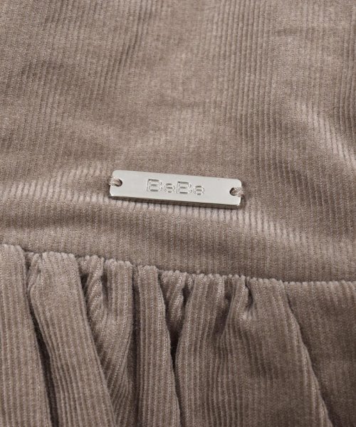 BeBe(ベベ)/コットン シャツコール ジャンパースカート (90~150cm)/img08