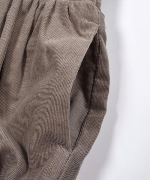 BeBe(ベベ)/コットン シャツコール ジャンパースカート (90~150cm)/img09