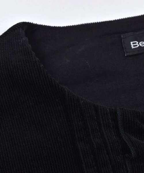 BeBe(ベベ)/コットン シャツコール ジャンパースカート (90~150cm)/img14