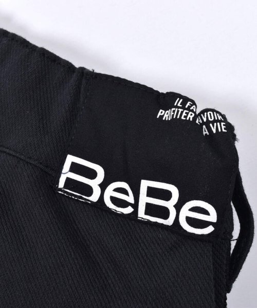 BeBe(ベベ)/ストレッチ ツイル  サイド テープ パンツ (90~150cm)/img08