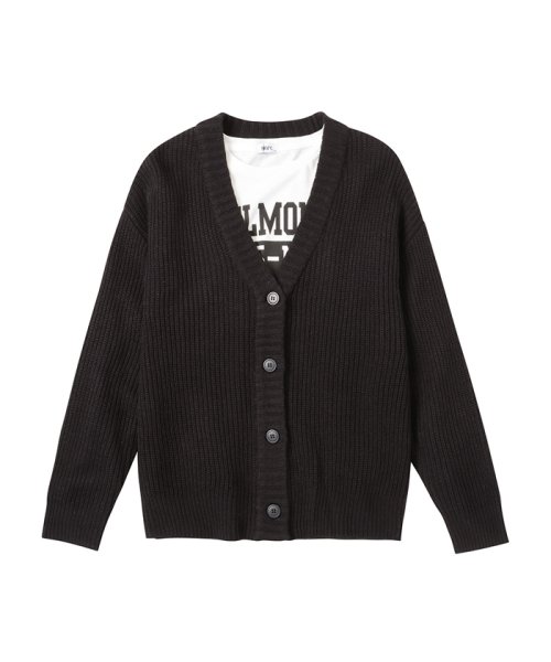 MAC HOUSE(kid's)(マックハウス（キッズ）)/NAVY ネイビー Vネックカーデアンサンブル MH627－802/img25