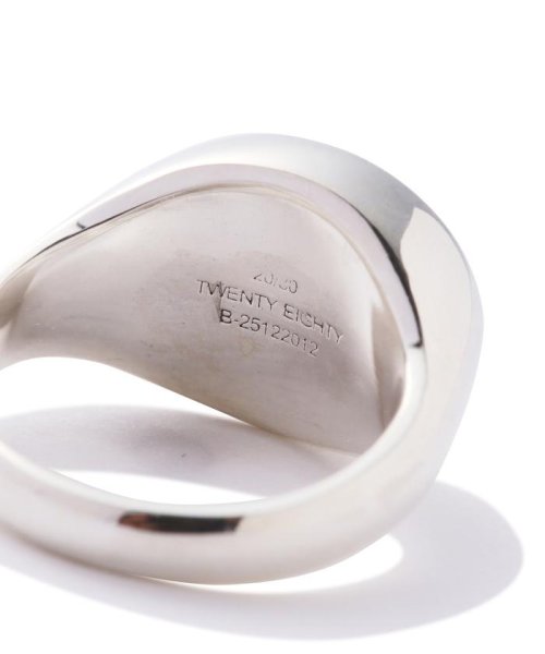 LHP(エルエイチピー)/20/80/トゥエンティーエイティー/ STERLING SILVER SIGNET RING/img04