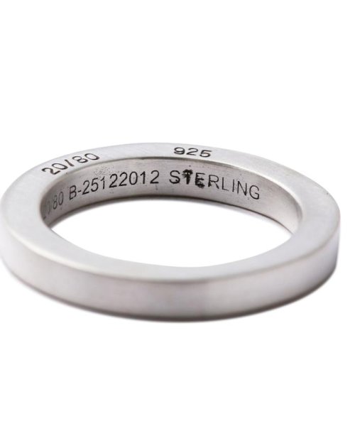 LHP(エルエイチピー)/20/80/トゥエンティーエイティー/STERLING SILVER SQUARE RING 3mm WIDTH/img03