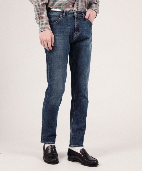 【別注】PT TORINO×TOMORROWLAND ストレッチデニム 5ポケットパンツ 〈PT PT TORINO