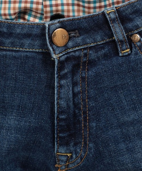 【別注】PT TORINO×TOMORROWLAND ストレッチデニム 5ポケットパンツ 〈PT PT TORINO