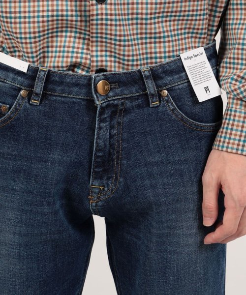 【別注】PT TORINO×TOMORROWLAND ストレッチデニム 5ポケットパンツ 〈PT PT TORINO