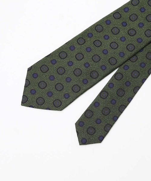 ABAHOUSE(ABAHOUSE)/【IMPORT FABRIC TIE】シルク 小紋柄 ネクタイ/img06