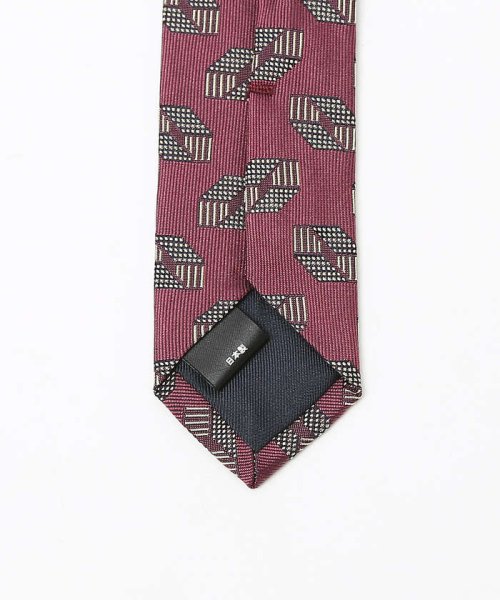 ABAHOUSE(ABAHOUSE)/【IMPORT FABRIC TIE】シルク ジオメトリック小紋 ネクタイ/img05