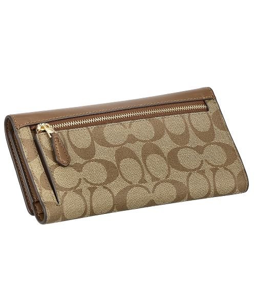 COACH(コーチ)/コーチ C5966 長財布 SLIM TRIFOLD WALLET スリム シグネチャー レディース/img07