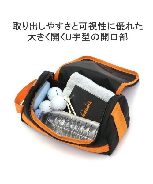 BRIEFING GOLF(ブリーフィング ゴルフ)/【日本正規品】 ブリーフィング ゴルフ ポーチ BRIEFING GOLF CRUISE COLLECTION ナイロン 軽量 大きめ BRG221G53/img02