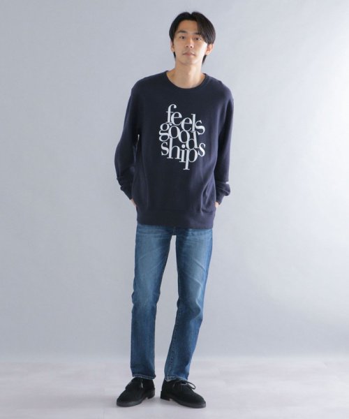 SHIPS MEN(シップス　メン)/*【SHIPS別注】THE DAY ON THE BEACH: プリント クルーネック スウェット/img05