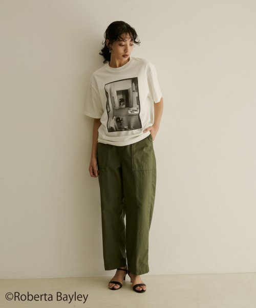 サロン　アダム　エ　ロペ(サロン　アダム　エ　ロペ)/【ドラマ着用】【Roberta Bayley for SALON】フォトTシャツ/img21