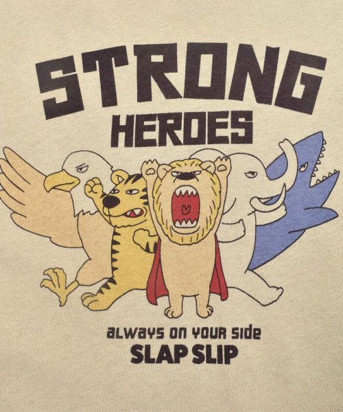 SLAP SLIP(スラップスリップ)/ヒーロー はたらくくるま 恐竜 アニマル プリント Tシャツ (80~130cm/img10