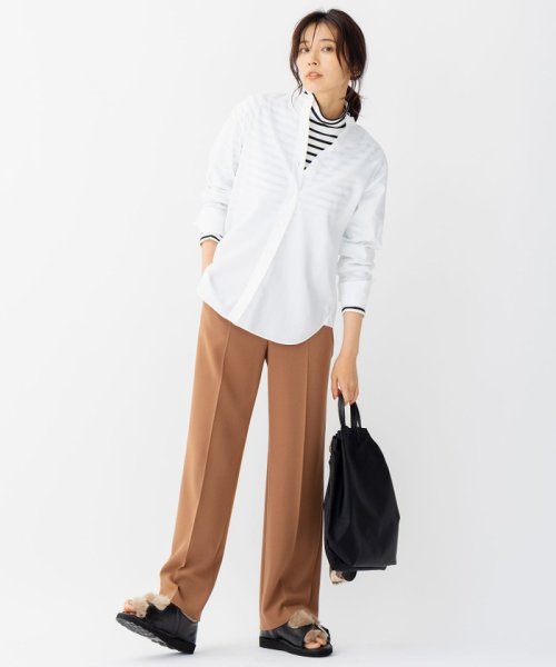 NIJYUSANKU（LARGE SIZE）(２３区（大きいサイズ）)/【CLASSY.1月号掲載】CANCLINI バンドカラー シャツ/img20