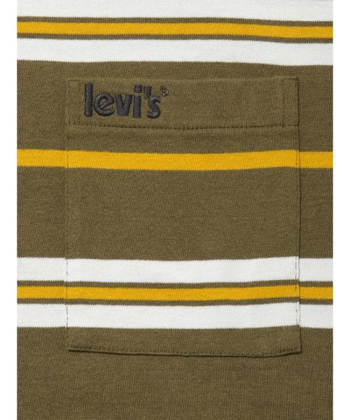 Levi's(リーバイス)/ポケットボーダーTシャツ DARK OLIVE/img06
