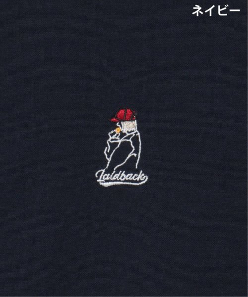VENCE　EXCHANGE(ヴァンス　エクスチェンジ)/Red Cap Girl レッドキャップガール ワンポイント刺繍シャツ/img05