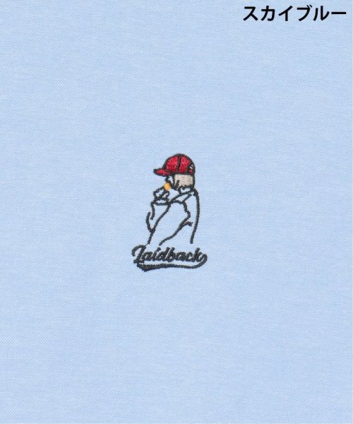 VENCE　EXCHANGE(ヴァンス　エクスチェンジ)/Red Cap Girl レッドキャップガール ワンポイント刺繍シャツ/img09