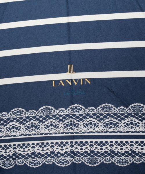LANVIN en Bleu(umbrella)(ランバンオンブルー（傘）)/傘　サテンボーダー/img04