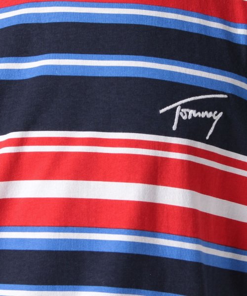TOMMY JEANS(トミージーンズ)/シグネチャーボーダーTシャツ/img06
