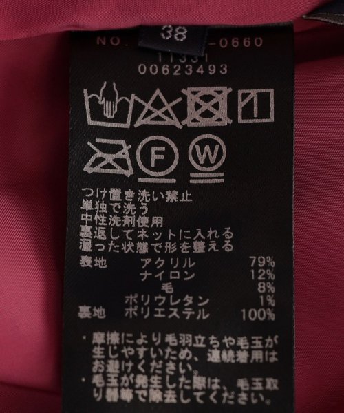 SHIPS WOMEN(シップス　ウィメン)/〈手洗い可能〉ヘビーミラノリブタイトスカート/img18