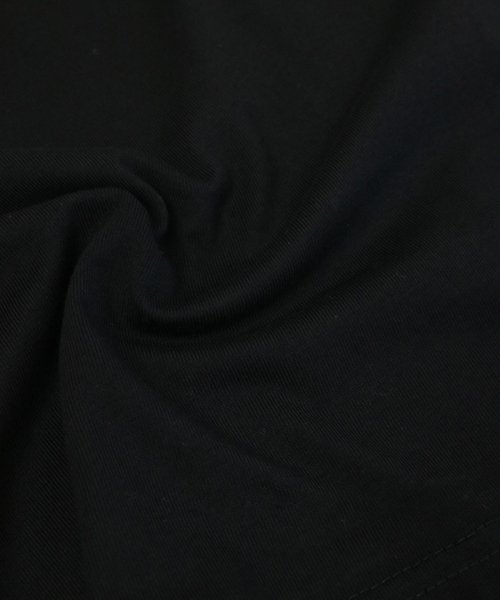 Aletta vita(Aletta vita)/綿天竺5分袖ドロップショルダーロゴ刺繍Tシャツ/img05