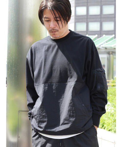 CRAFT STANDARD BOUTIQUE(クラフトスタンダードブティック)/20/2OE天竺切り替えTEE－A/img07