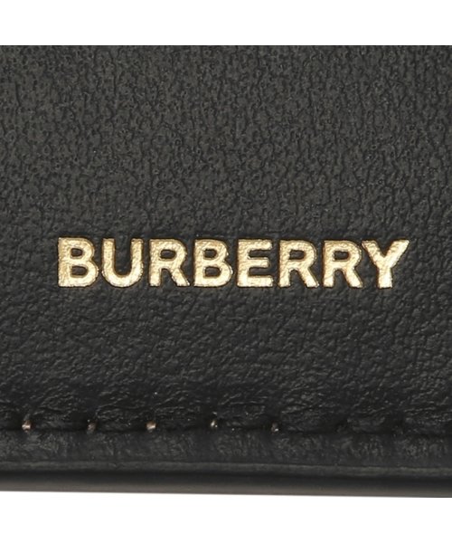 BURBERRY(バーバリー)/バーバリー 三つ折り財布 ランカスター コンパクトウォレット ブラック ベージュ レディース BURBERRY 8057976 8049257 A1189/img08