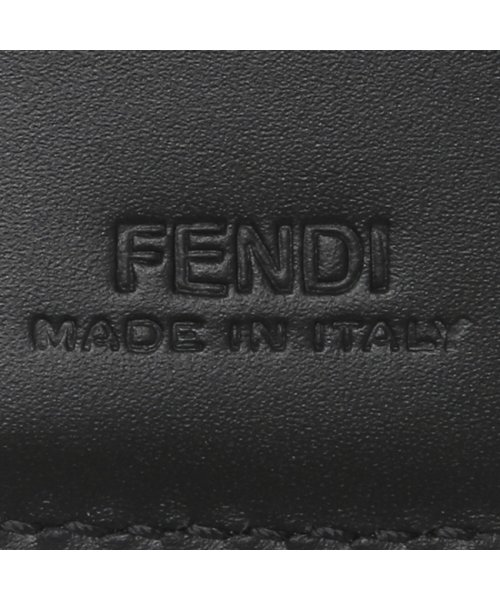 FENDI(フェンディ)/フェンディ 三つ折り財布 ミニ財布 パイソン ブラック メンズ レディース FENDI 7M0280AGR0 F0QA1/img08