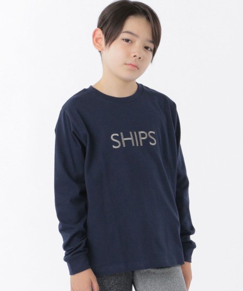 SHIPS KIDS(シップスキッズ)/SHIPS KIDS:145～160cm / SHIPS ロゴ 長袖 TEE/img06