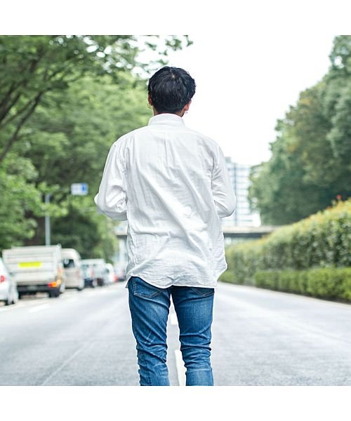 SB select 日本製ボタンダウンガーゼシャツ 国産 シャツ メンズ ブランド 大人 オシャレ 長袖シャツ ダブルガーゼ 長袖 日本製 アメカジ 綿100% 人気・おすすめ｜使いやすい・旅行におすすめ 品質保証 全国発送 在庫限り