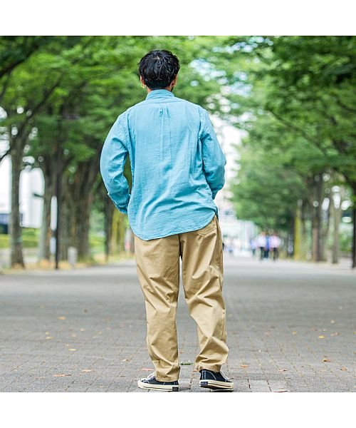 SB select 日本製ボタンダウンガーゼシャツ 国産 シャツ メンズ ブランド 大人 オシャレ 長袖シャツ ダブルガーゼ 長袖 日本製 アメカジ 綿100% 人気・おすすめ｜使いやすい・旅行におすすめ 品質保証 全国発送 在庫限り