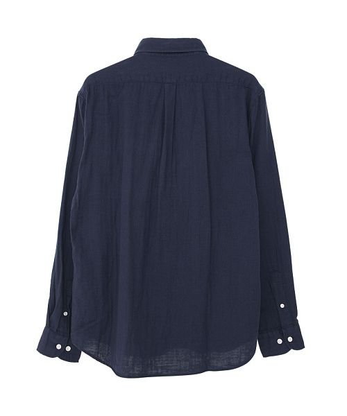 SB select 日本製ボタンダウンガーゼシャツ 国産 シャツ メンズ ブランド 大人 オシャレ 長袖シャツ ダブルガーゼ 長袖 日本製 アメカジ 綿100% 人気・おすすめ｜使いやすい・旅行におすすめ 品質保証 全国発送 在庫限り