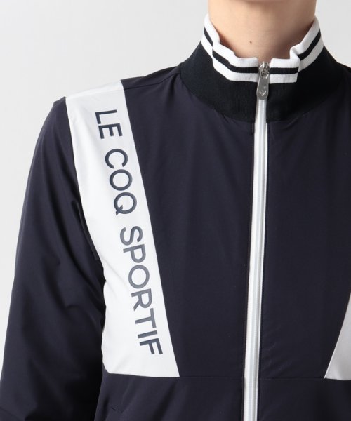 カラーブロックストレッチブルゾン(はっ水/ストレッチ)(504823002) | ルコックスポルティフ(ゴルフ)(le coq sportif GOLF ) - MAGASEEK カラーブロックストレッチブルゾン(はっ水/ストレッチ)(504823002) | ルコックスポルティフ(ゴルフ)(le coq sportif GOLF ) - MAGASEEK