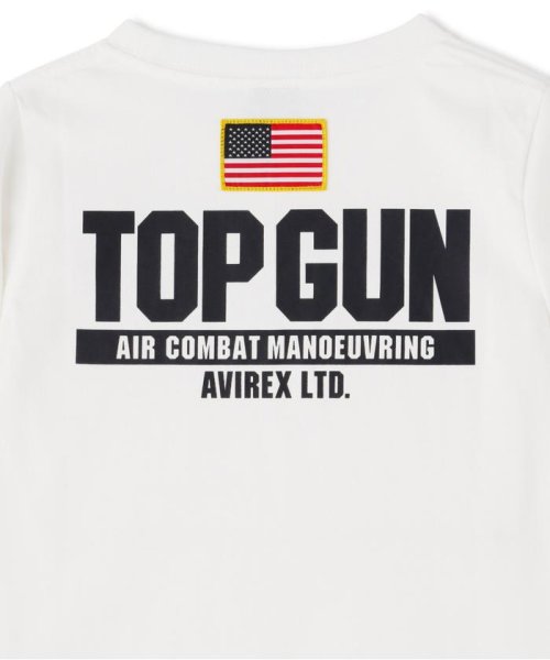 AVIREX(AVIREX)/トップガン パッチ＆プリント Tシャツ / S/S TOPGUN PATCH&PRINT T－SHIRT /img07