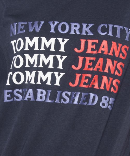 TOMMY HILFIGER(トミーヒルフィガー)/W TJ SUPER CROP FLAG REPEAT TEE/img05