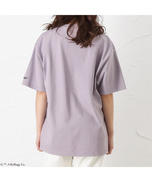 MAC HOUSE(women)(マックハウス（レディース）)/Kellogg’s ケロッグ 半袖Tシャツ ワンポイント刺繍トニー柄 13396305E/img03